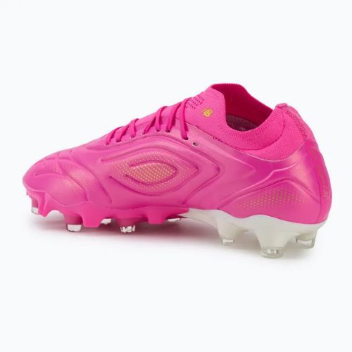 Футболни обувки New Balance Tekela Pro Low V5 FG pink heat/metallic gold/pink satin