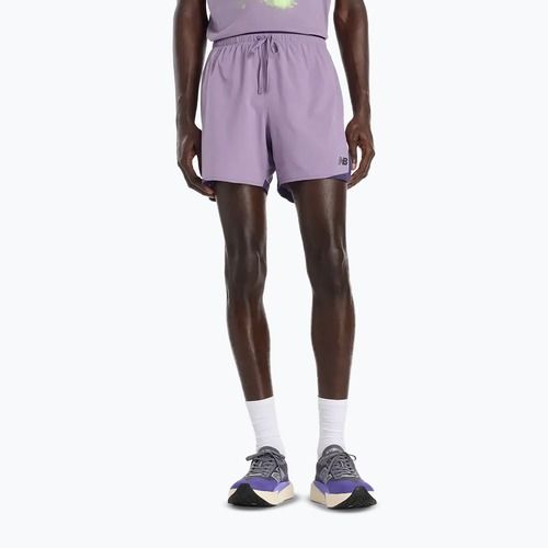 Мъжки шорти за бягане New Balance Run Essentials 5“ condied violet