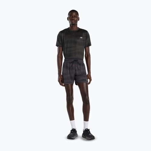 Мъжки шорти за бягане New Balance RC Printed 5“ black/grey