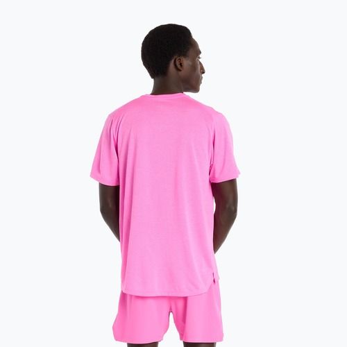 Мъжка тениска New Balance Athletics Run pink heat heather