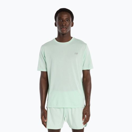 Мъжка тениска New Balance Athletics Run cosmic jade heather
