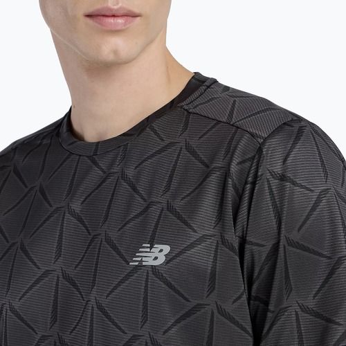 Мъжка тениска New Balance Essentials Printed T black