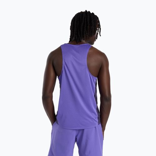 Мъжка тениска за бягане New Balance Viz-Tech Singlet electric purple