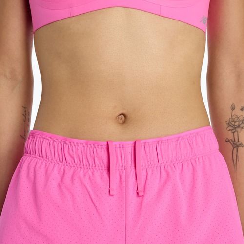 Дамски шорти New Balance RC Seamless 3“ pink heat