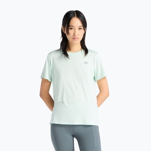 Дамска тениска за бягане New Balance Essentials cosmic jade
