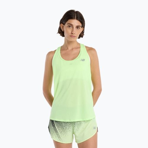 Дамска тениска New Balance Athletics Tank afterglow heather