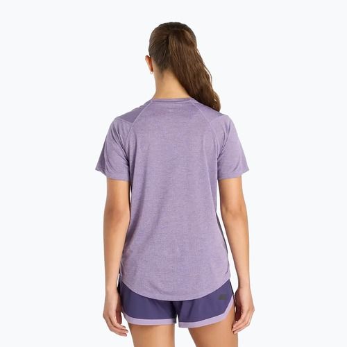 Дамска тениска New Balance Athletics candied violet heather