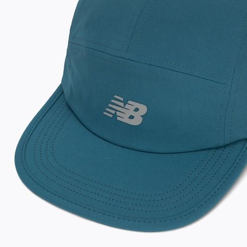 Шапка с козирка New Balance 6 Panel Performance V 2.0 big teal