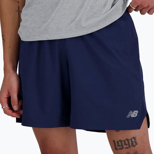 Мъжки шорти за бягане New Balance RC Seamless 7“ navy