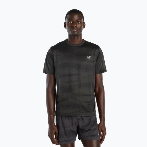 Мъжка тениска New Balance Athletics Printed black/grey