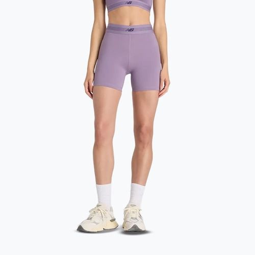 Дамски шорти New Balance AC Fitted 5“ candied violet