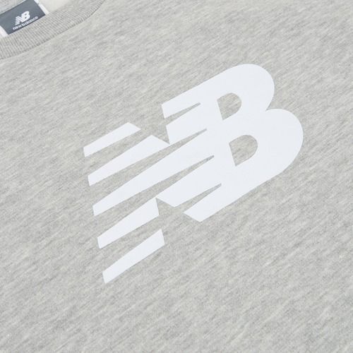 Мъжки суитшърт New Balance Sport Core Brushed Crew reflection/white/light arctic grey