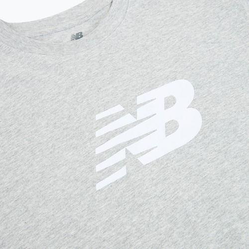 Дамска тениска New Balance Sport Jersey Relaxed Logo reflection/white/light arctic grey