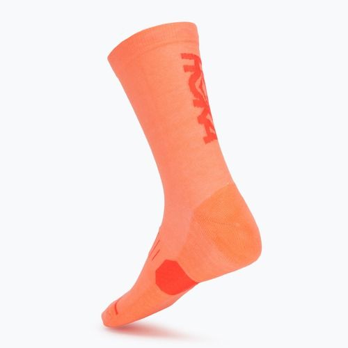 Чорапи HOKA Gpx Crew Run neon cantaloupe