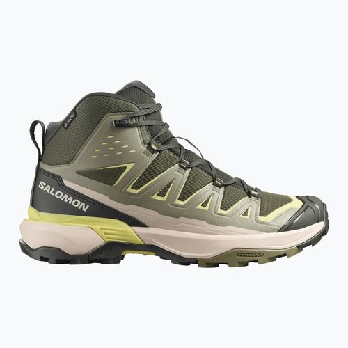 Мъжки обувки за трекинг Salomon X Ultra 360 Edge Mid GTX olive night/aloe