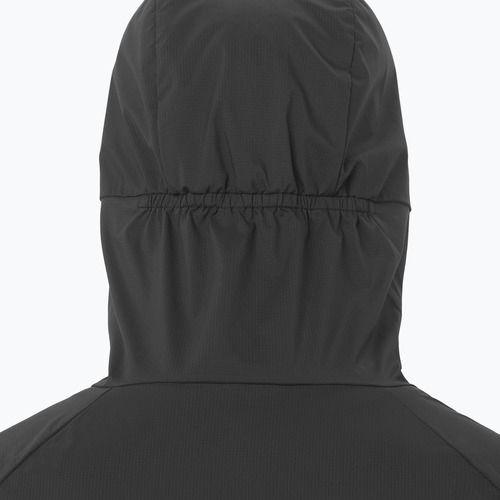 Мъжко ветроустойчиво яке Salomon Outwind Full Zip дълбоко черно