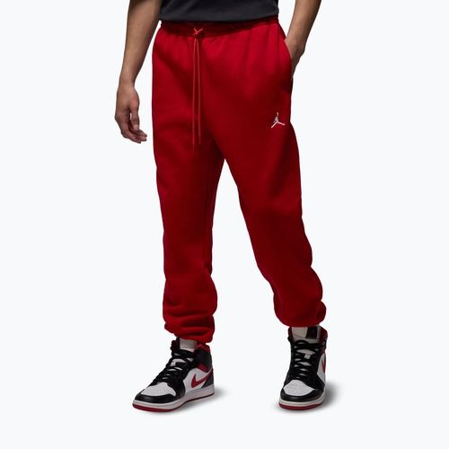 Мъжки панталони за бягане Jordan Brooklyn Fleece gym red/white