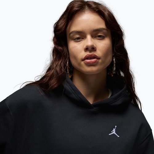 Дамска суитшърт Nike Jordan Brooklyn Fleece Hoodie black/white