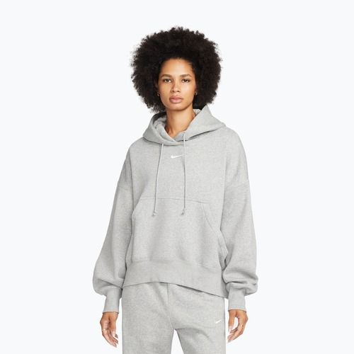 Дамски суитшърт Nike Sportswear Phoenix Fleece Oversized dark grey heather/sail