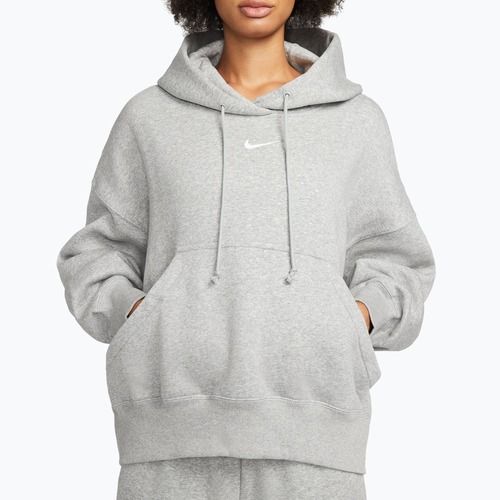 Дамски суитшърт Nike Sportswear Phoenix Fleece Oversized dark grey heather/sail