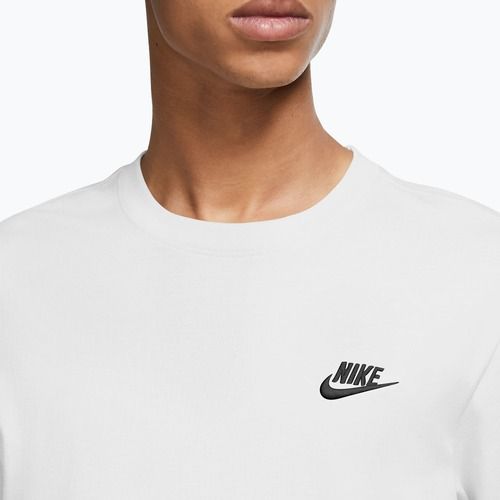 Мъжка блуза с дълъг ръкав Nike Sportswear Club white/black