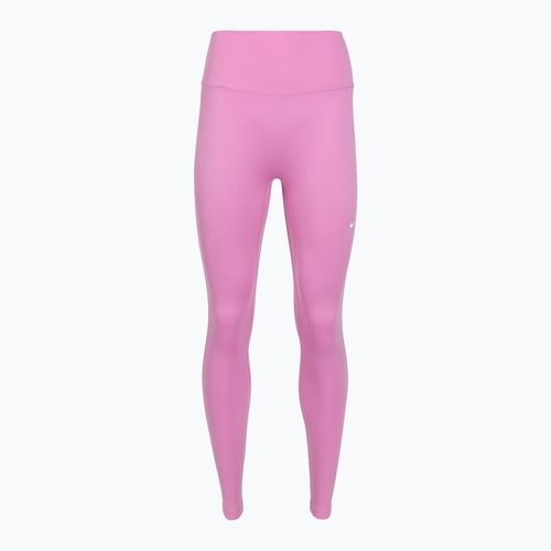 Дамски клин за тренировка Nike One High-Waisted 7/8 light magenta/white