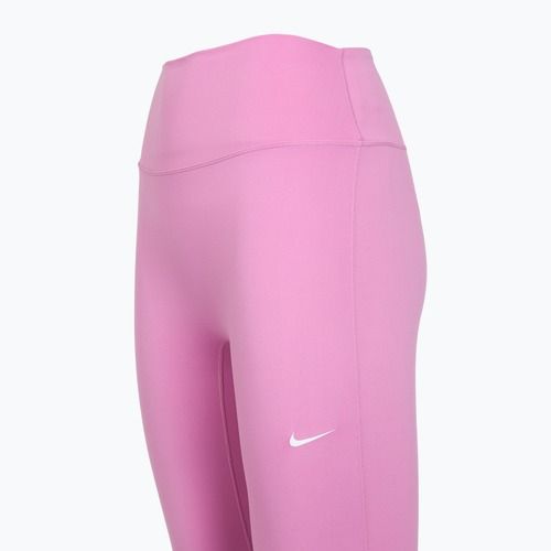 Дамски клин за тренировка Nike One High-Waisted 7/8 light magenta/white