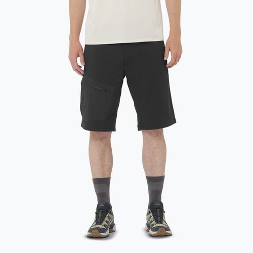Мъжки шорти за трекинг Salomon Outerpath Utility deep black