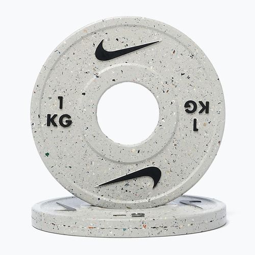 Тежести Nike Strength Grind Change Plates 2 x 1 kg wolf grey