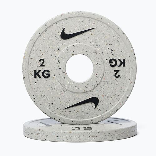 Тежести Nike Strength Grind Change Plates 2 x 2 kg wolf grey