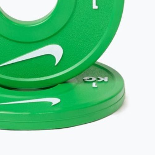 Тежести Nike Strength Change Plates 2 x 1 kg green/white
