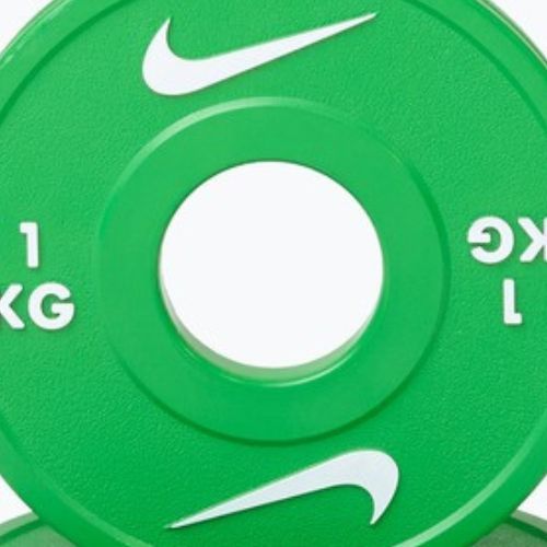 Тежести Nike Strength Change Plates 2 x 1 kg green/white