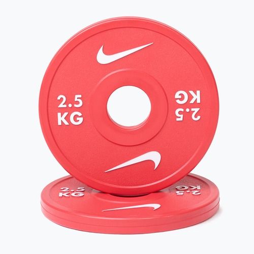 Тежести Nike Strength Change Plates 2 x 2,5 kg red/white