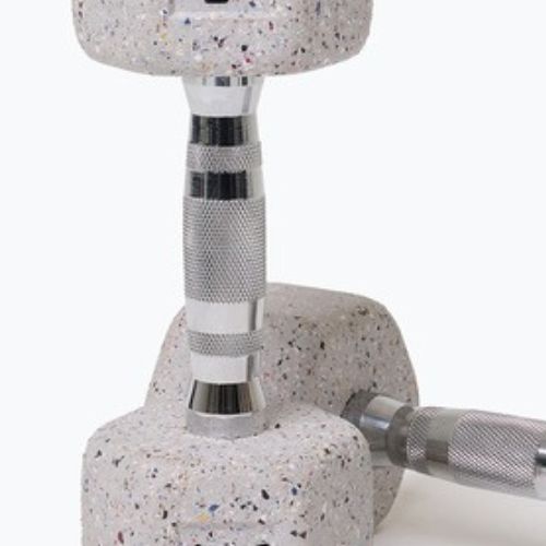 Дъмбели Nike Strength Grind Hex Dumbbell 2 x 4 kg wolf grey