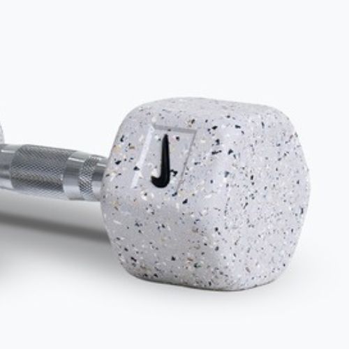 Дъмбели Nike Strength Grind Hex Dumbbell 2 x 5 kg wolf grey