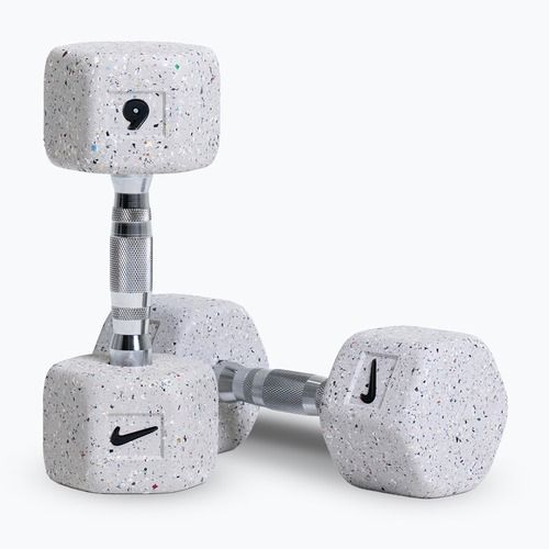 Дъмбели Nike Strength Grind Hex Dumbbell 2 x 6 kg wolf grey