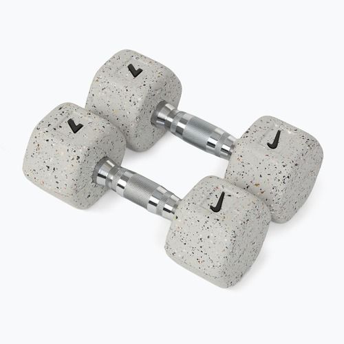 Дъмбели Nike Strength Grind Hex Dumbbell 2 x 7 kg wolf grey
