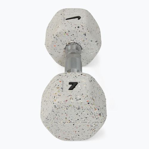Дъмбели Nike Strength Grind Hex Dumbbell 2 x 7 kg wolf grey
