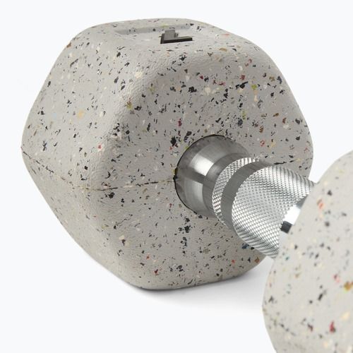 Дъмбели Nike Strength Grind Hex Dumbbell 2 x 7 kg wolf grey