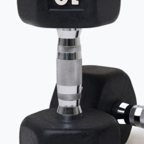 Дъмбели Nike Strength Hex Dumbbell 2 x 10 kg black/white