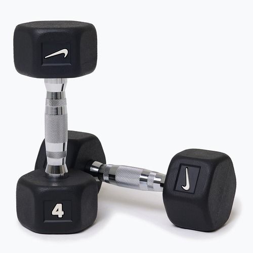 Дъмбели Nike Strength Hex Dumbbell 2 x 4 kg black/white