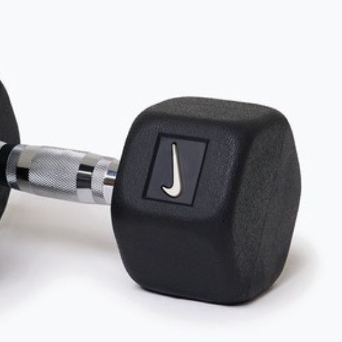 Дъмбели Nike Strength Hex Dumbbell 2 x 6 kg black/white
