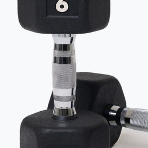 Дъмбели Nike Strength Hex Dumbbell 2 x 6 kg black/white