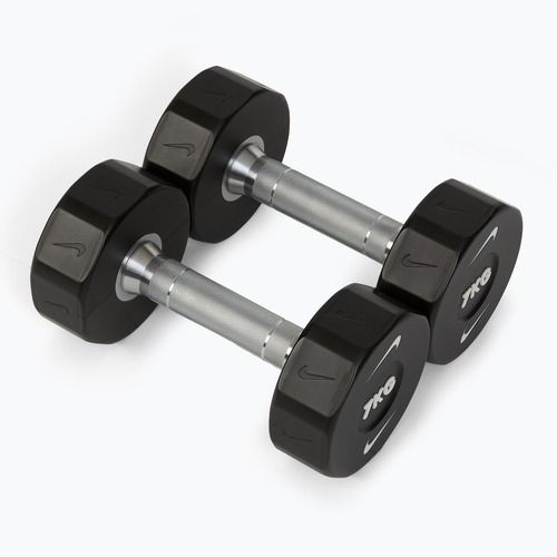 Дъмбели Nike Strength Pro Urethane Dumbbell 2 x 7 kg black/white