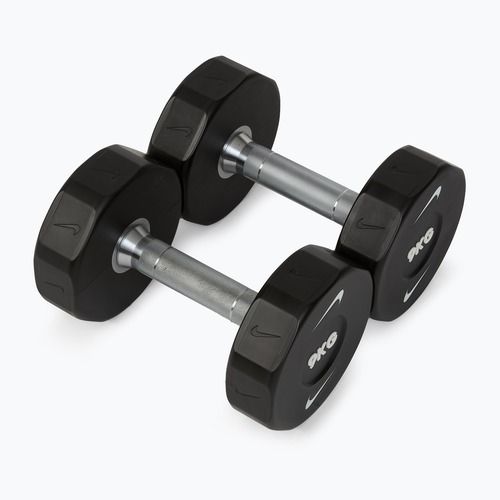 Дъмбели Nike Strength Pro Urethane Dumbbell 2 x 9 kg black/white