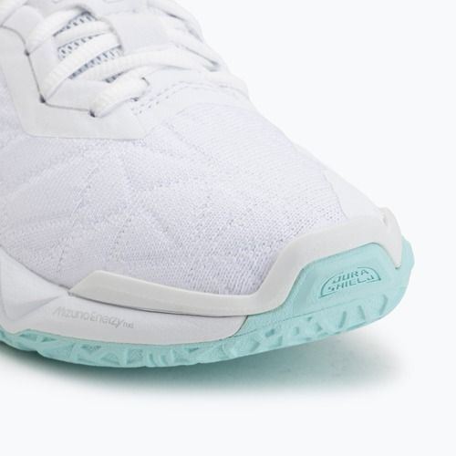 Дамски обувки за хандбал Mizuno Wave Stealth Neo 2 white/blue tint