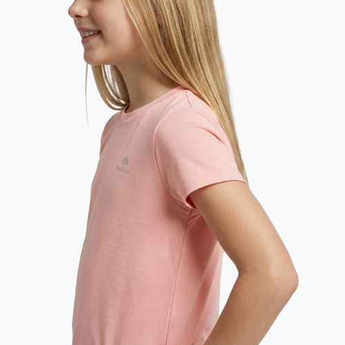 Детска трекинг тениска KADVA TrailCore breathable pink