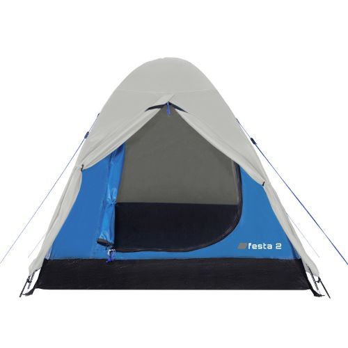 Палатка за къмпинг 2-местна KADVA Festa 2 grey/blue