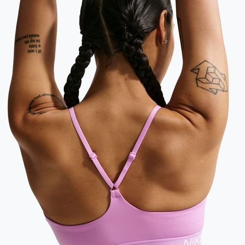Спортен сутиен Nike Dri-Fit Indy Light Support light magenta/light magenta/white