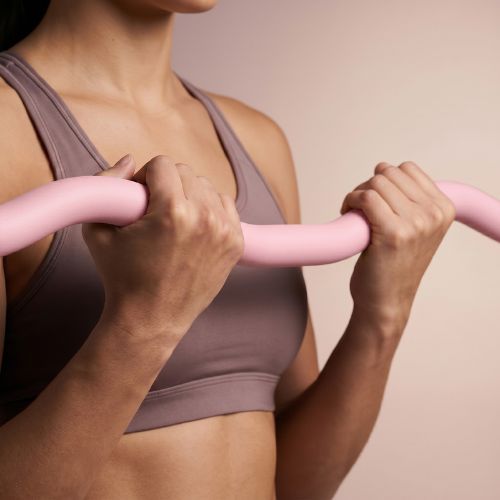 Лост с резба XTREXO SCULPT 110 cm розов
